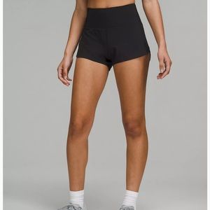 Lululemon Black Speed Up Shorts